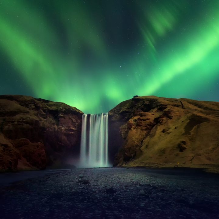 Skogafoss waterfall