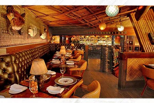 Dining room at Trader Vic's Atlanta.